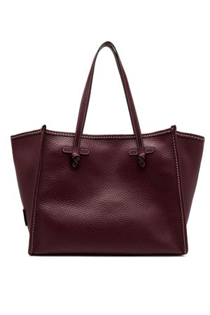 Marcella shopping bag bordeaux leather GIANNI CHIARINI | BS9330BBLTU14050